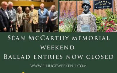 Ballad Competition Entries Now Closed!